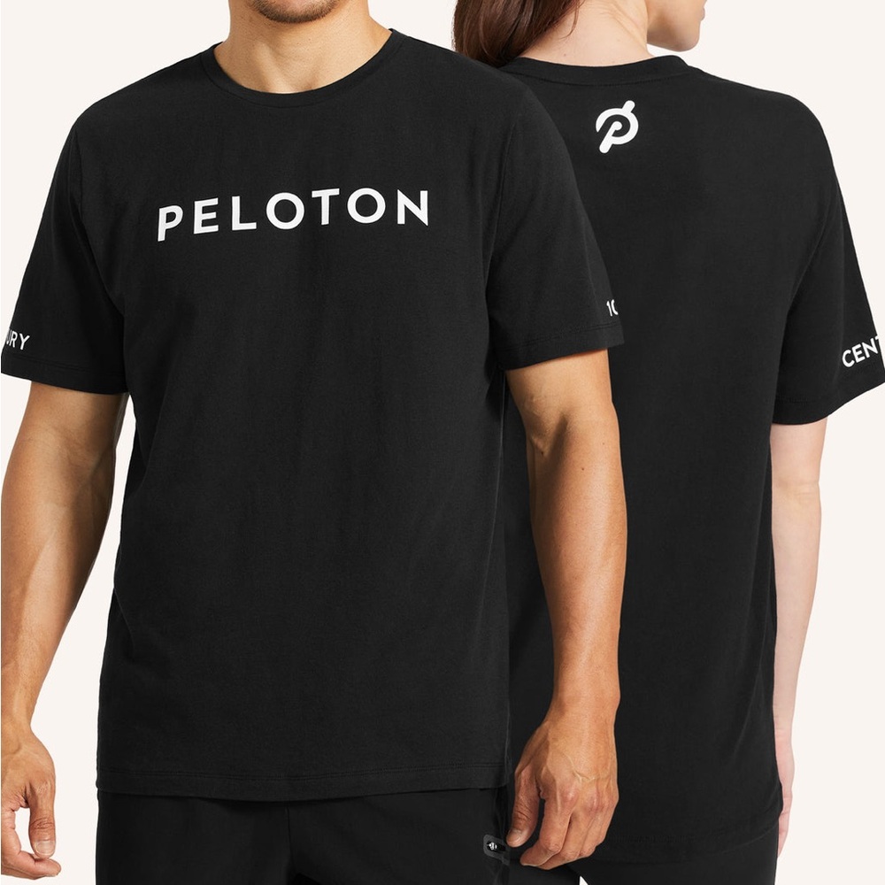 Peloton 100 Milestone Century Unisex Short Sleeve Shirt